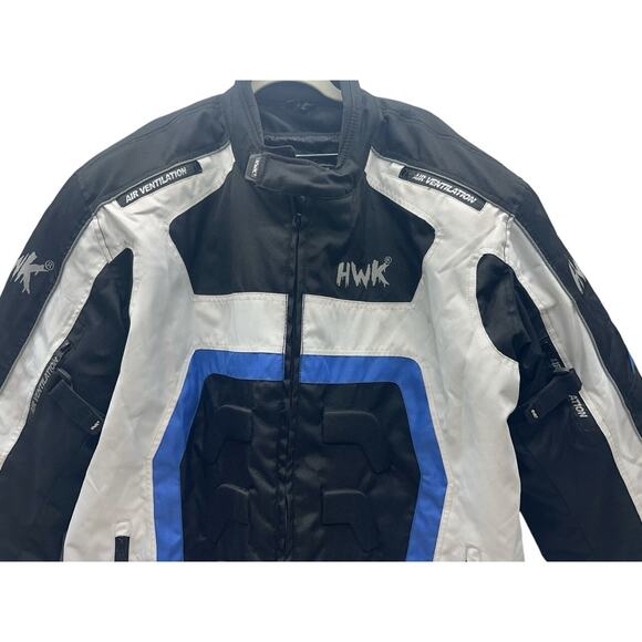 HWK Motorcycle Jacket Riding 5XL Motorbike CE Armored Breathable w/Lining NWT - Picture 8 of 16